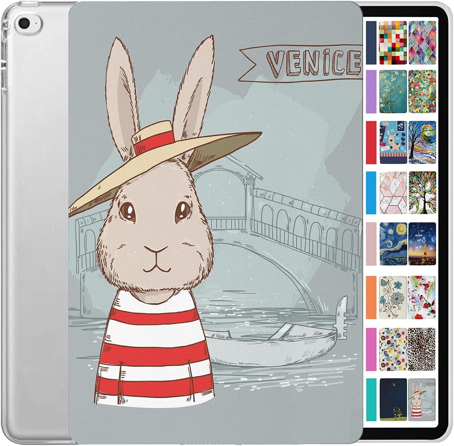 DuraSafe Cases iPad PRO 12.9 Inch 1st Gen Bunny Hat Cover