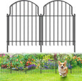 19Pcs Decorative Garden Fence 20in H x 20.5ft L - Rustproof Animal