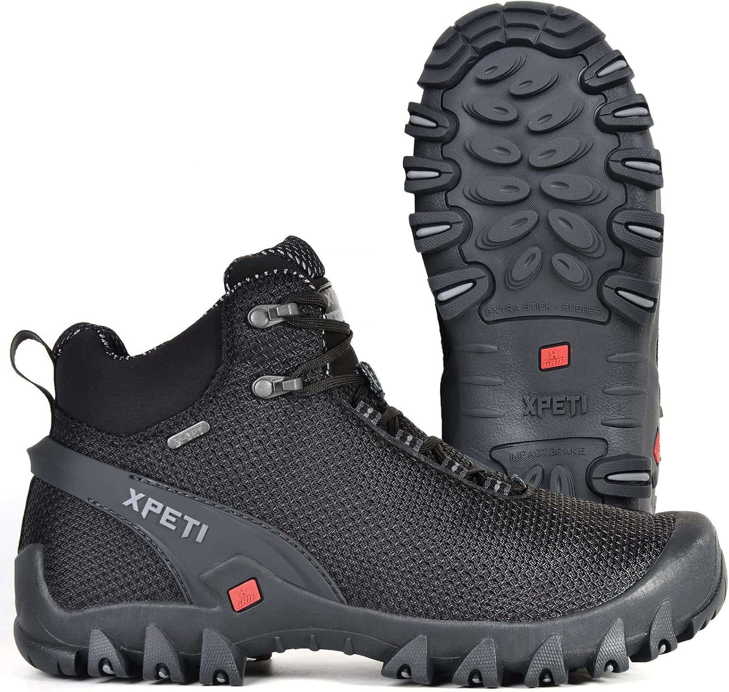 XPETI Men's TERRA Mid Hiking Boot: Waterproof Comfort & Support