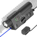 DEFENTAC 2000 Lumens Blue Laser Light Combo - Tactical Rifle Light