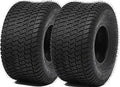 20x10.00-8 Lawn Mower Tires Set of 2 - Durable 4Ply Replacement