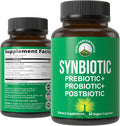 Synbiotic Prebiotic Probiotic Postbiotic 3-in-1 Supplement - Gut