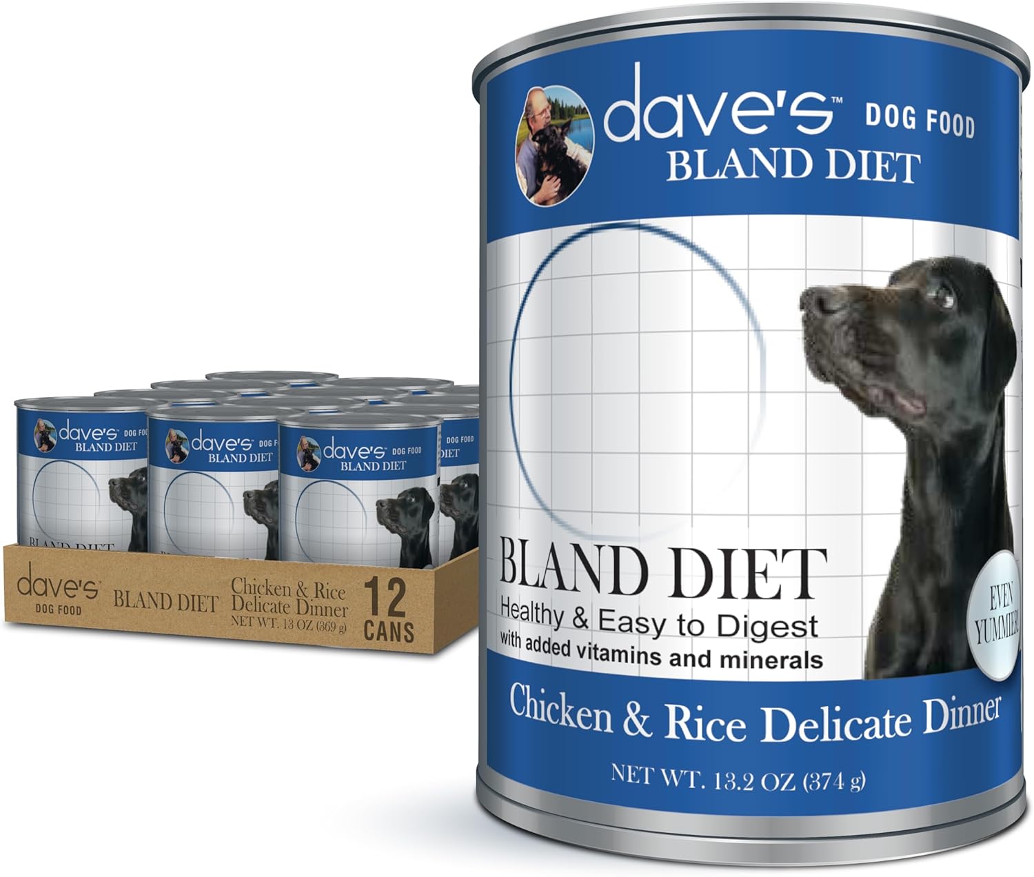 Dave's Pet Food Bland Diet Dog Food for Sensitive Stomach Care