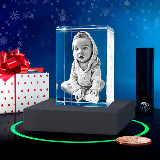 ArtPix 3D Premium Crystal Photo - Unique Christmas Gifts for Her