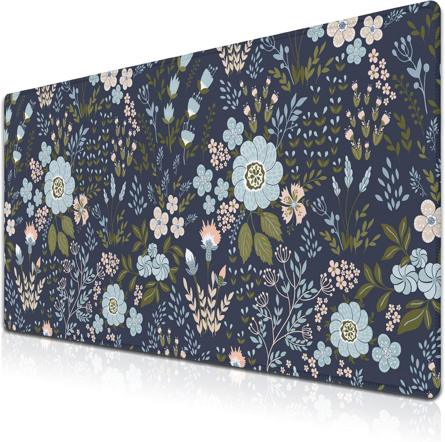 Samgula Jumbo Floral Desk Pad - Non-Slip & Waterproof