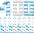 Handle Grip Nail Brush 400 Pack - Bulk Nail Scrub Brushes for Pedicure