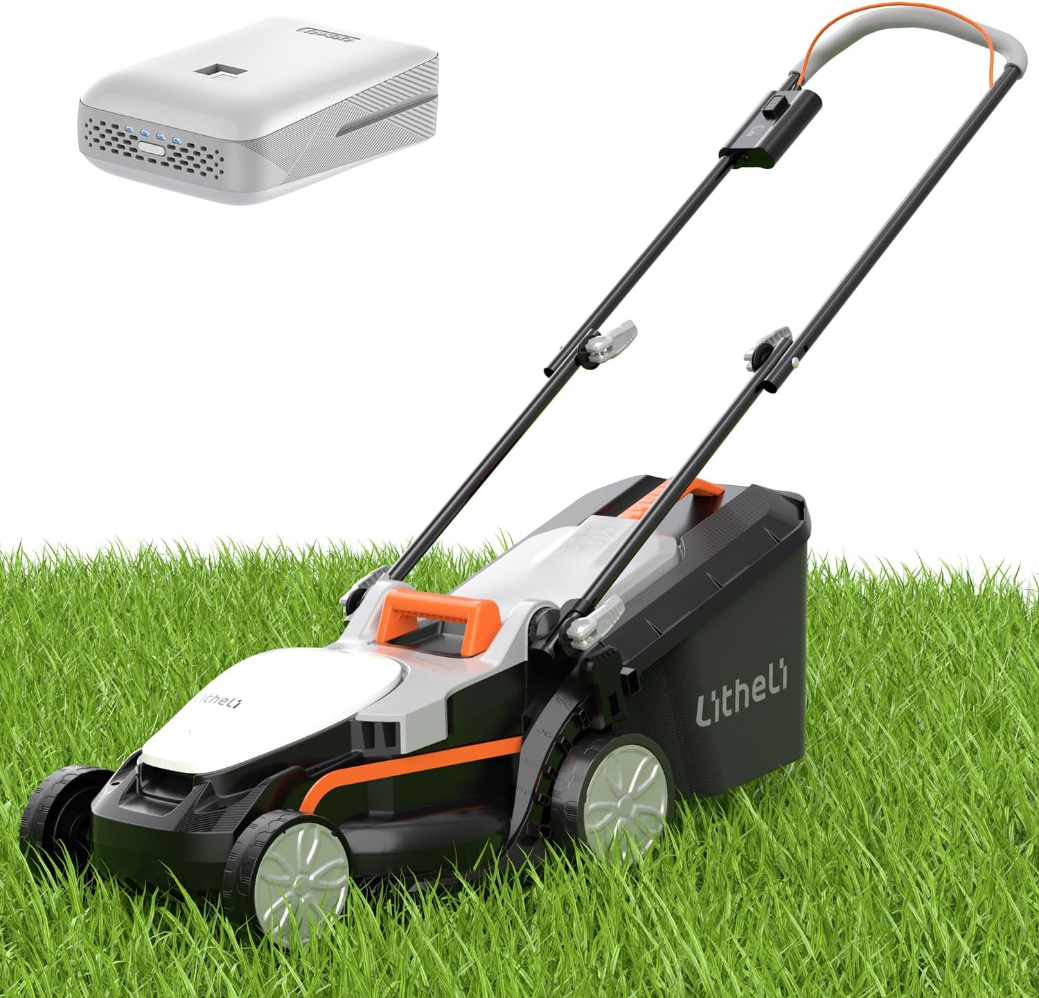 Litheli Electric Lawn Mower Cordless for Easy Grass Cutting