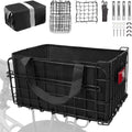 Bike Basket Front/Rear for Adult Bikes - Folding Large Rear Basket