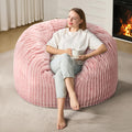 4ft Bean Bag Chair for Adults Large Beanbag with Plush Cover
