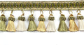 Fenghuangwu 6.5 Yard Tassel Fringe Trim 8cm Diameter - Elegant Home