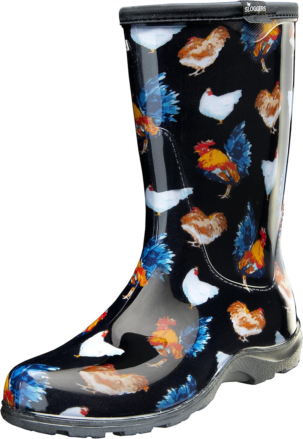 Sloggers Waterproof Garden Rain Boots for Women - Cute Mid-Calf