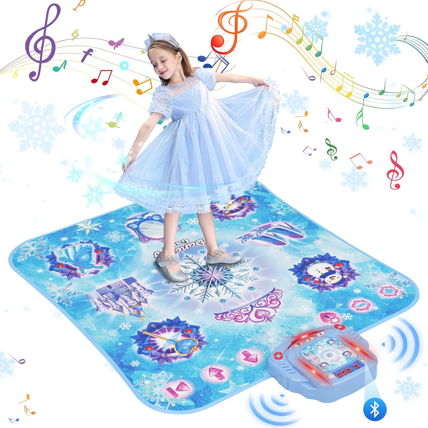 Surelect Dance Mat for Girls - Frozen Electronic Dance Pad