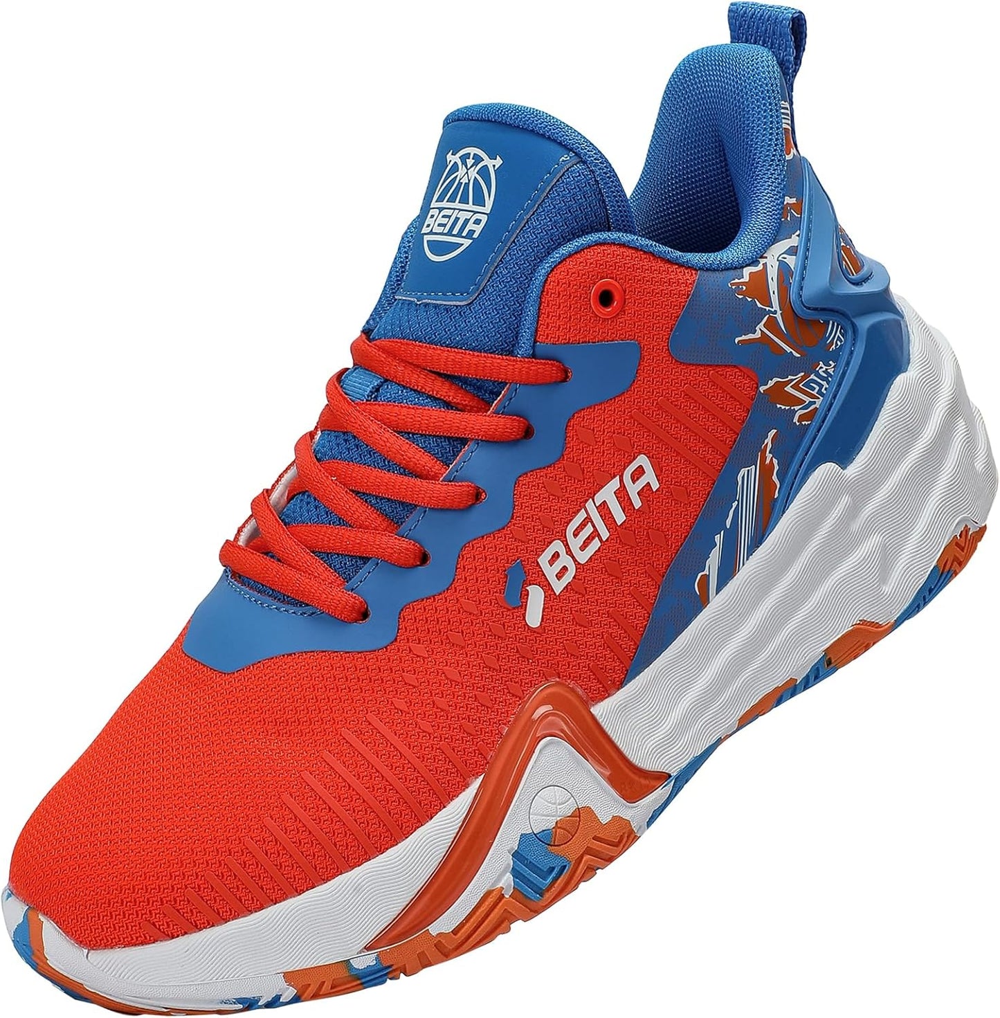 Beita High Upper Basketball Shoes for Men - Breathable Sports Sneakers