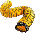 MOUNTO 25FT PVC Flexible Duct Hosing for Exhaust Fan - Durable 8in