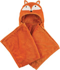 Hudson Baby Hooded Animal Plush Blanket - Snuggly Fox