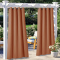 NICETOWN Waterproof Outdoor Curtains for Patio, 2 Panels