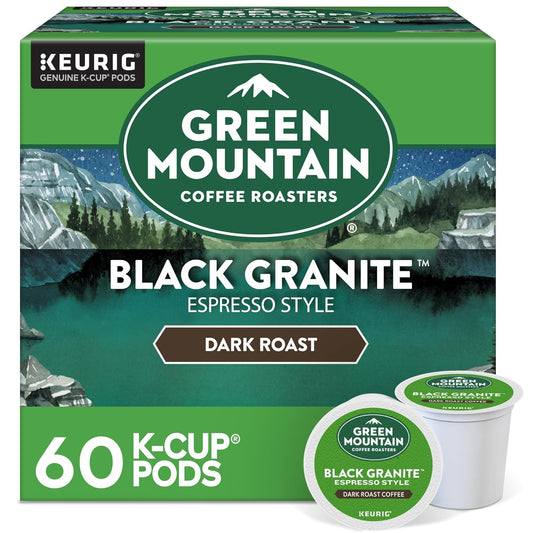 60 Dark Roast Espresso K-Cups, Green Mountain Coffee