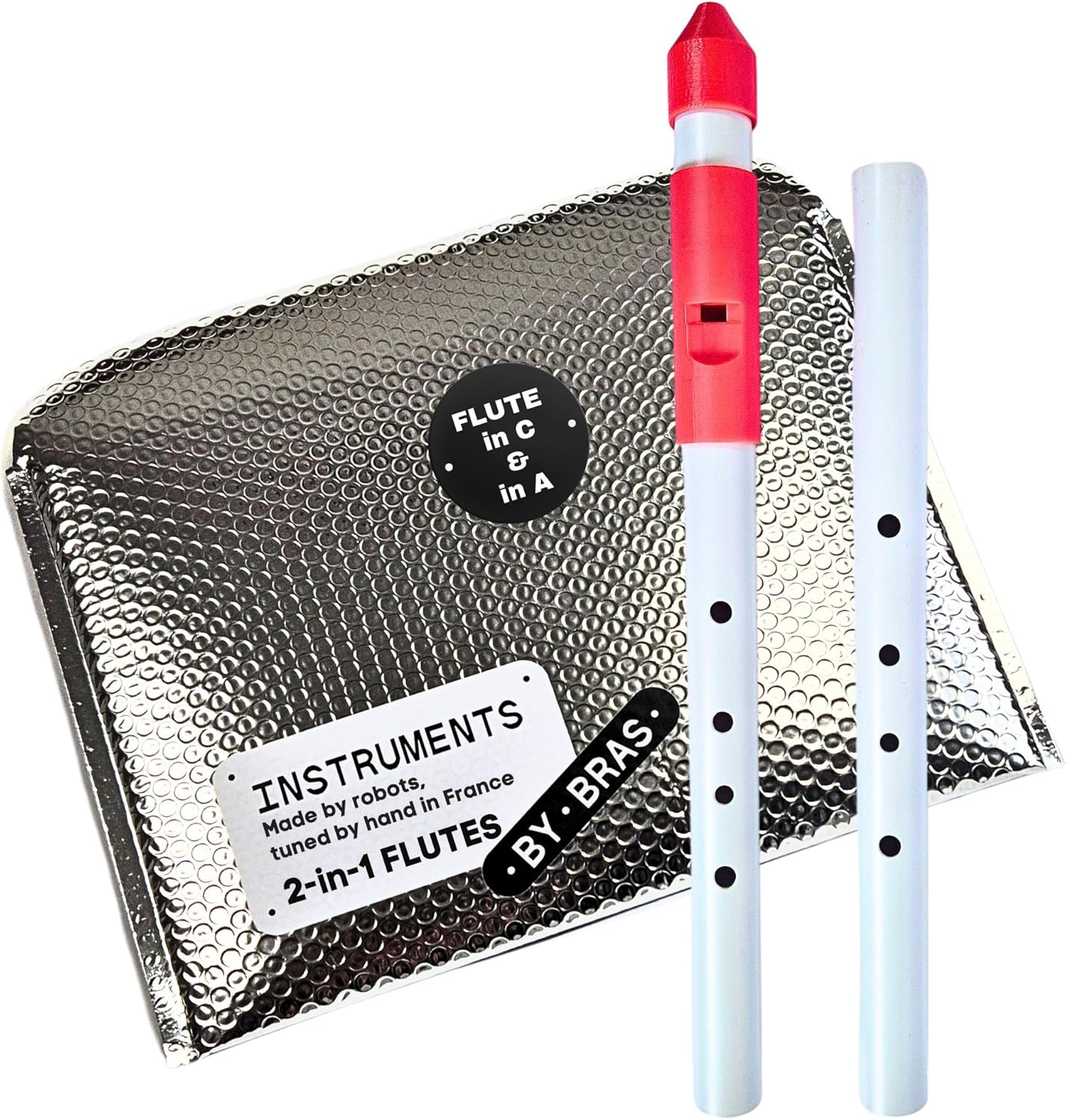 Native American Flute with Interchangeable Mouthpiece for All Levels