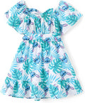 Disney Minnie Mouse Tie Back Ruffle Summer Dress for Girls - Soft
