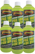 TSI Supercool P100 PAG 100 Viscosity Oil Plus U/V Dye - 6 Pack