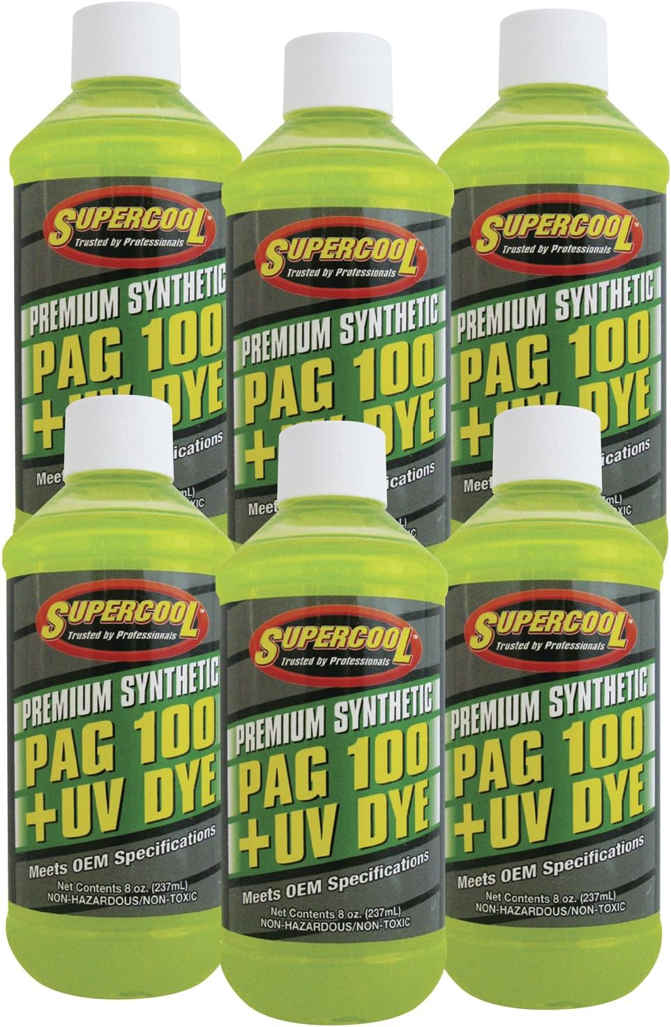 TSI Supercool P100-8D-6CP 100 PAG Viscosity Oil with U/V Dye