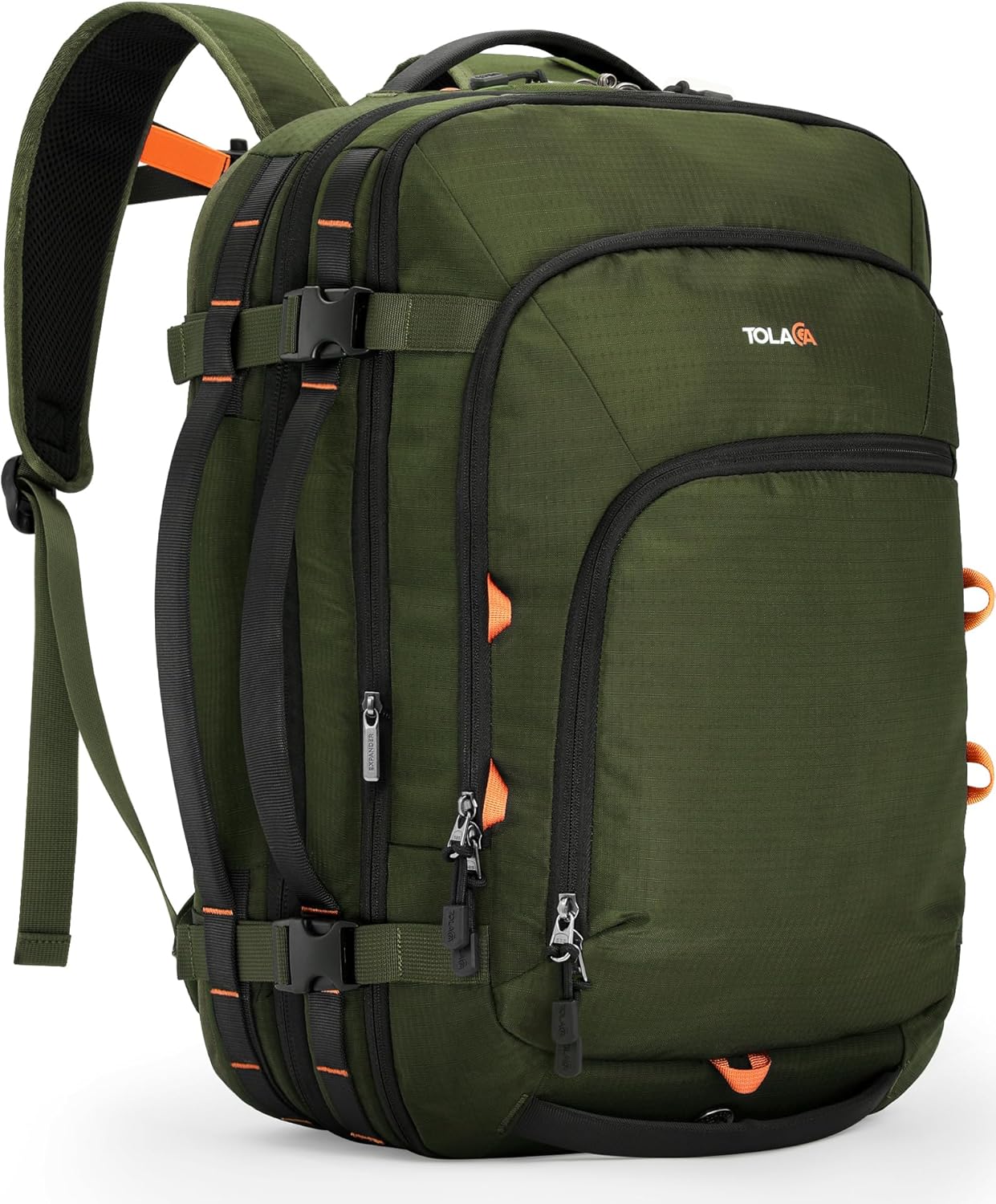 TSA Friendly Travel Backpack with Expandable Capacity and Comfort