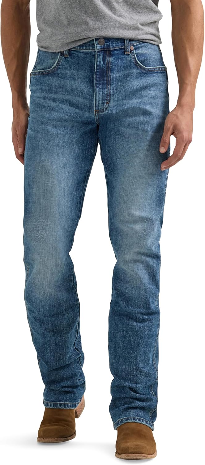 Wrangler Men's Retro Slim Fit Boot Cut Jean for Modern Style