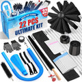 32-Feet Dryer Vent Cleaner Kit - Complete 22-Piece Vent Cleaning Set