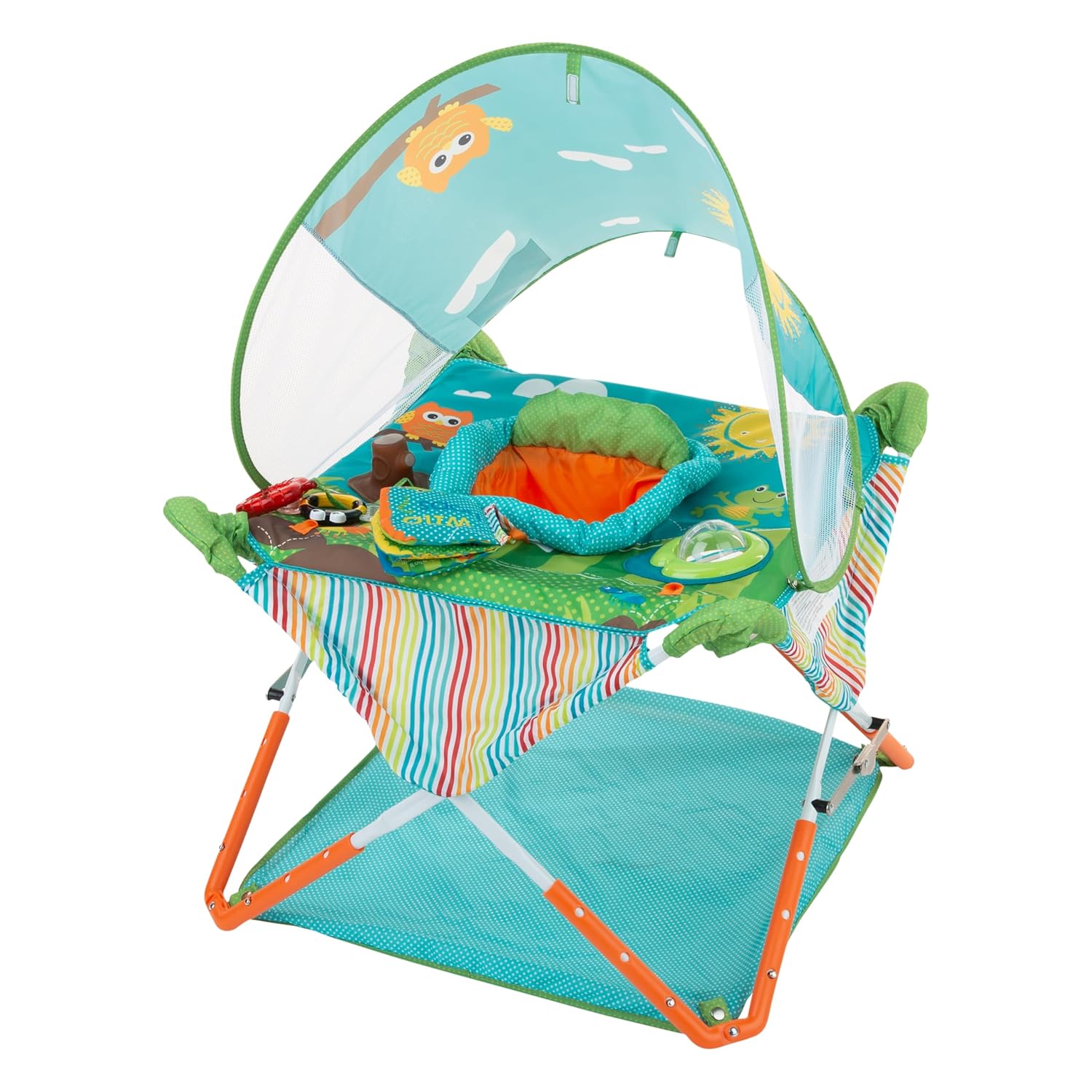 Ingenuity Summer Pop 'N Jump: Portable Baby Activity Fun