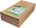S&X Bird Cage Liner 120-Pack 11 x 17 Gravel Paper - Easier Cleaning