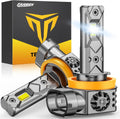 FAHREN 2025 Upgraded H11 Bulbs - Bright 6500K Cool White Beam