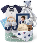 Baby Boy Gifts for Baby Shower 10pc Newborn Essential Set - Complete