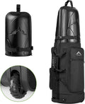 Golf Travel Bag with Hard Case Top for Safe Club Transport
