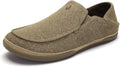 OLUKAI Moloa Hulu Men's Wool-Blend Slippers - Cozy 2-in-1 Design
