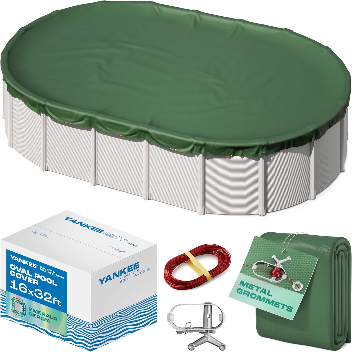 Yankee Emerald Series Pool Covers for Above Ground Pools