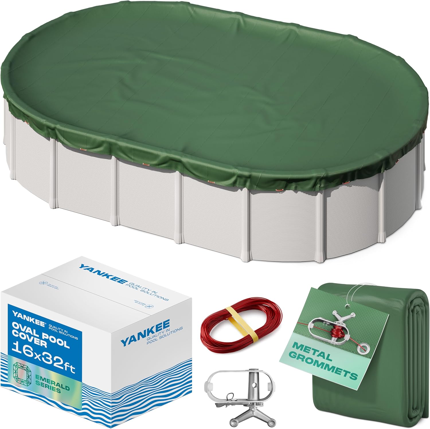 Yankee Emerald Series Pool Covers for Above Ground Pools