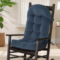 Adirondack Chair Cushions Non-Slip Rocker Pad - Tufted Comfort