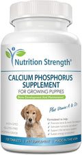 Calcium Phosphorus for Dogs Supplement - Support Puppy Bone Growth