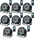 Litake DJ Par Lights RGB 36 LED Stage Lights for Events