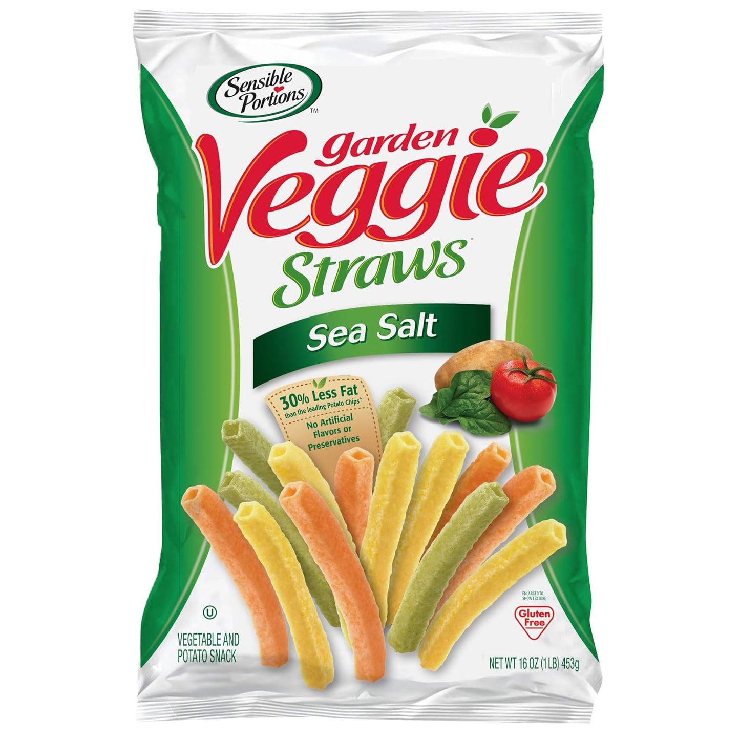 Sensible Portions Garden Veggie Straws - Healthy Snack Option