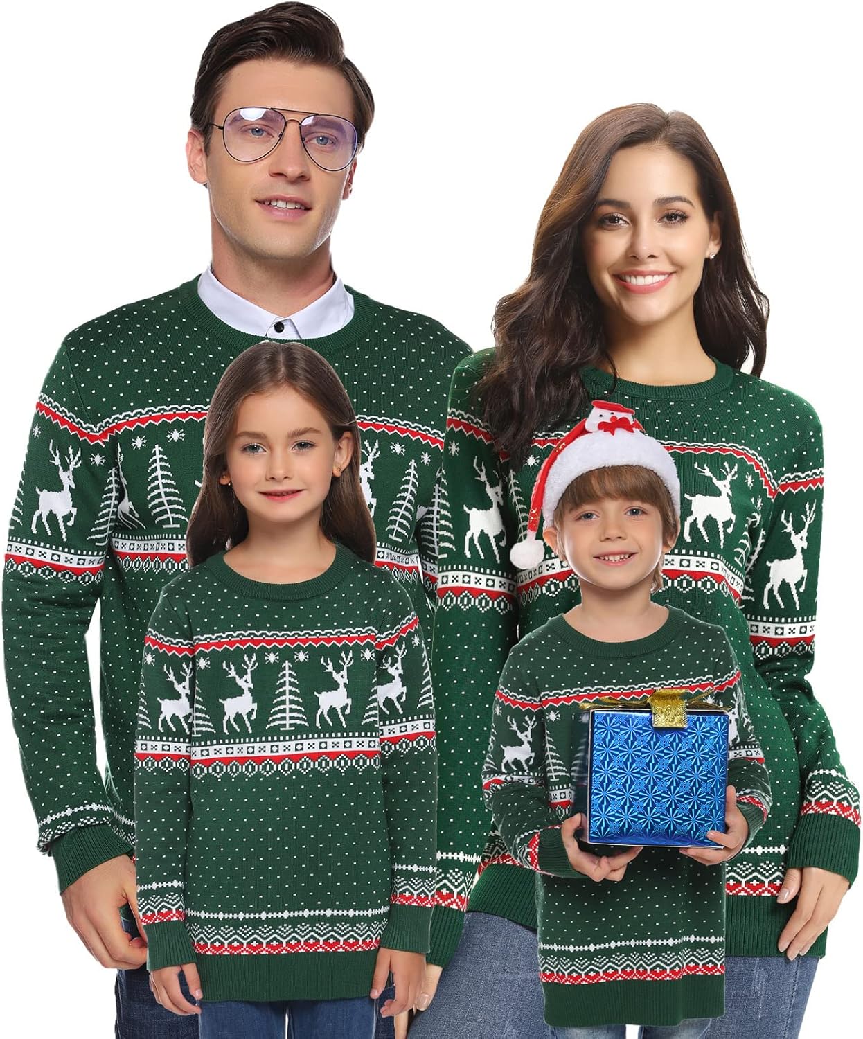 Totatuit Family Matching Christmas Sweater for Festive Fun