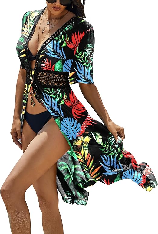 Ekouaer Women's Swimwear Cover Ups for Stylish Beach Days