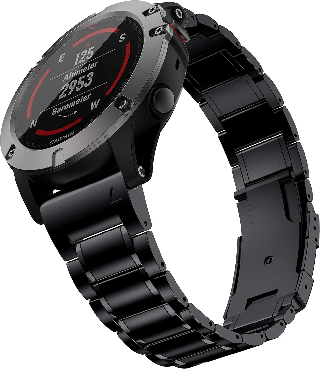 26mm Titanium Metal Band for Garmin Fenix 8 and 7X Models
