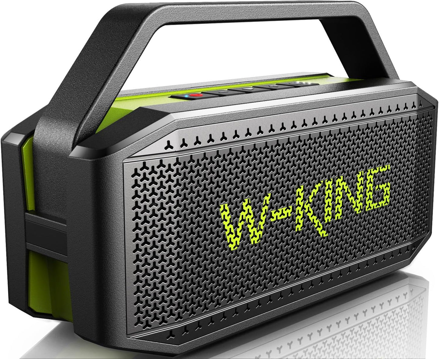 W-KING Portable Waterproof Bluetooth Speaker with 100W Max Power - Rich Bass & 40H Playtime