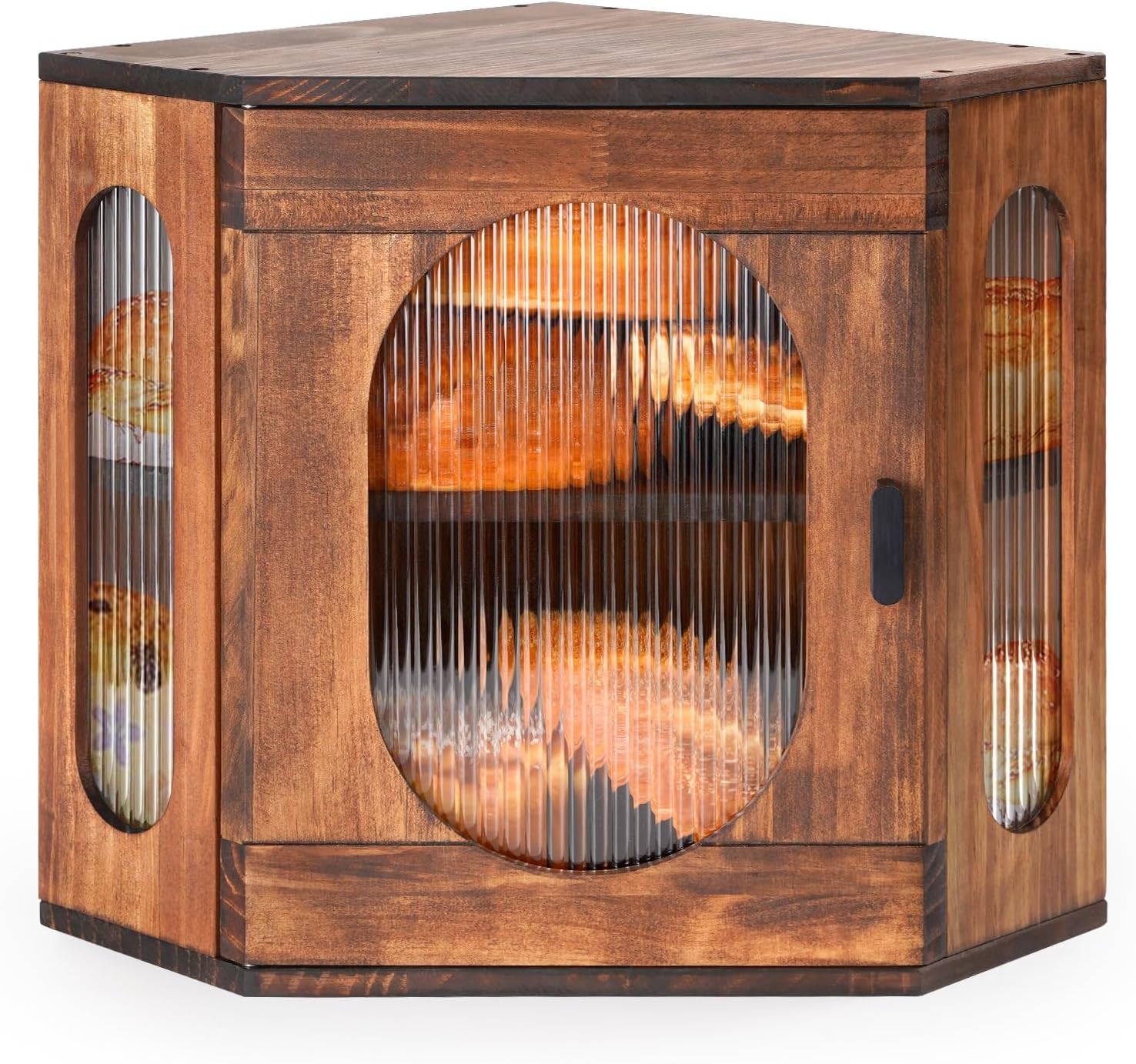 Sunhoo Bread Box for Kitchen Countertop Storage and Organization