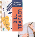 Bill Payment Tracker Notebook with Spiral Binding - Monthly Organizer