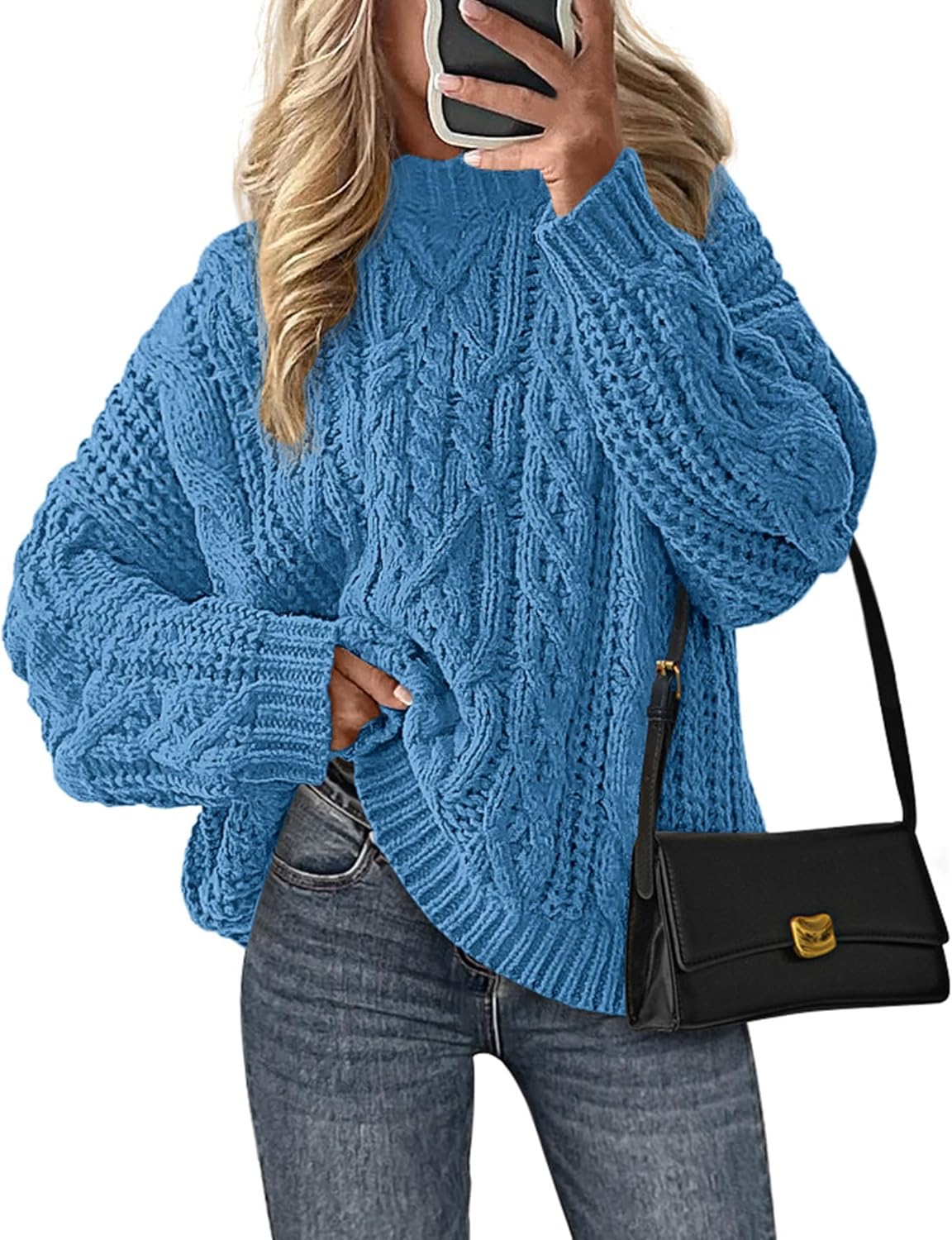 PRETTYGARDEN Women's Oversized Fall Sweaters for Cozy Style