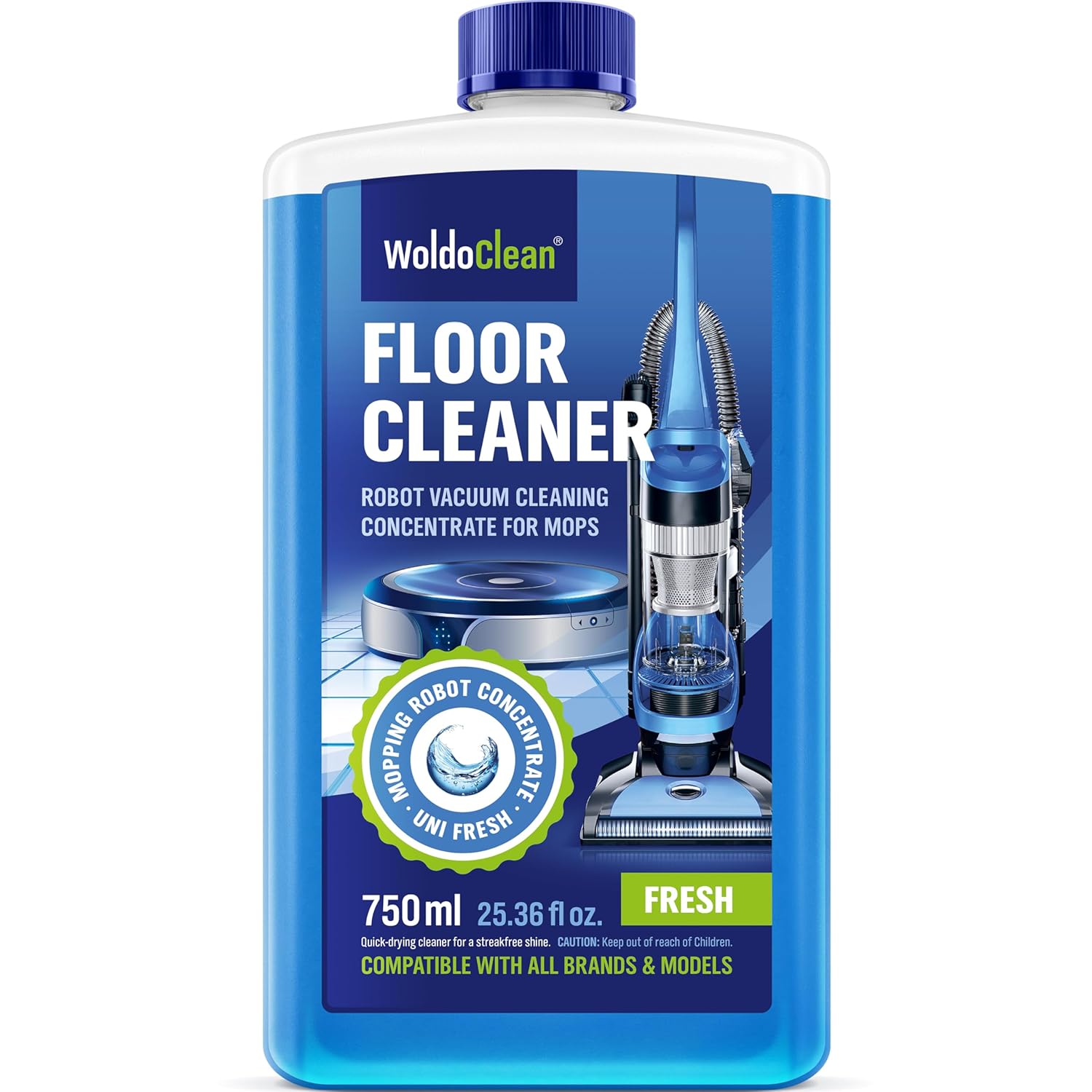 WoldoClean Concentrate: 150 Uses with Roborock