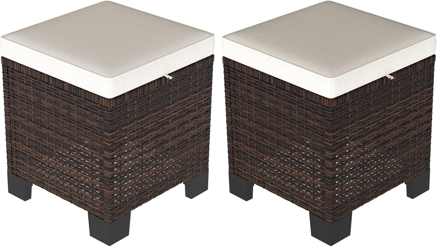 Versatile Outdoor Patio Ottomans for Comfort and Style