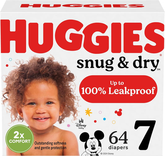 Huggies Size 7 Diapers for Ultimate Leak Protection and Comfort